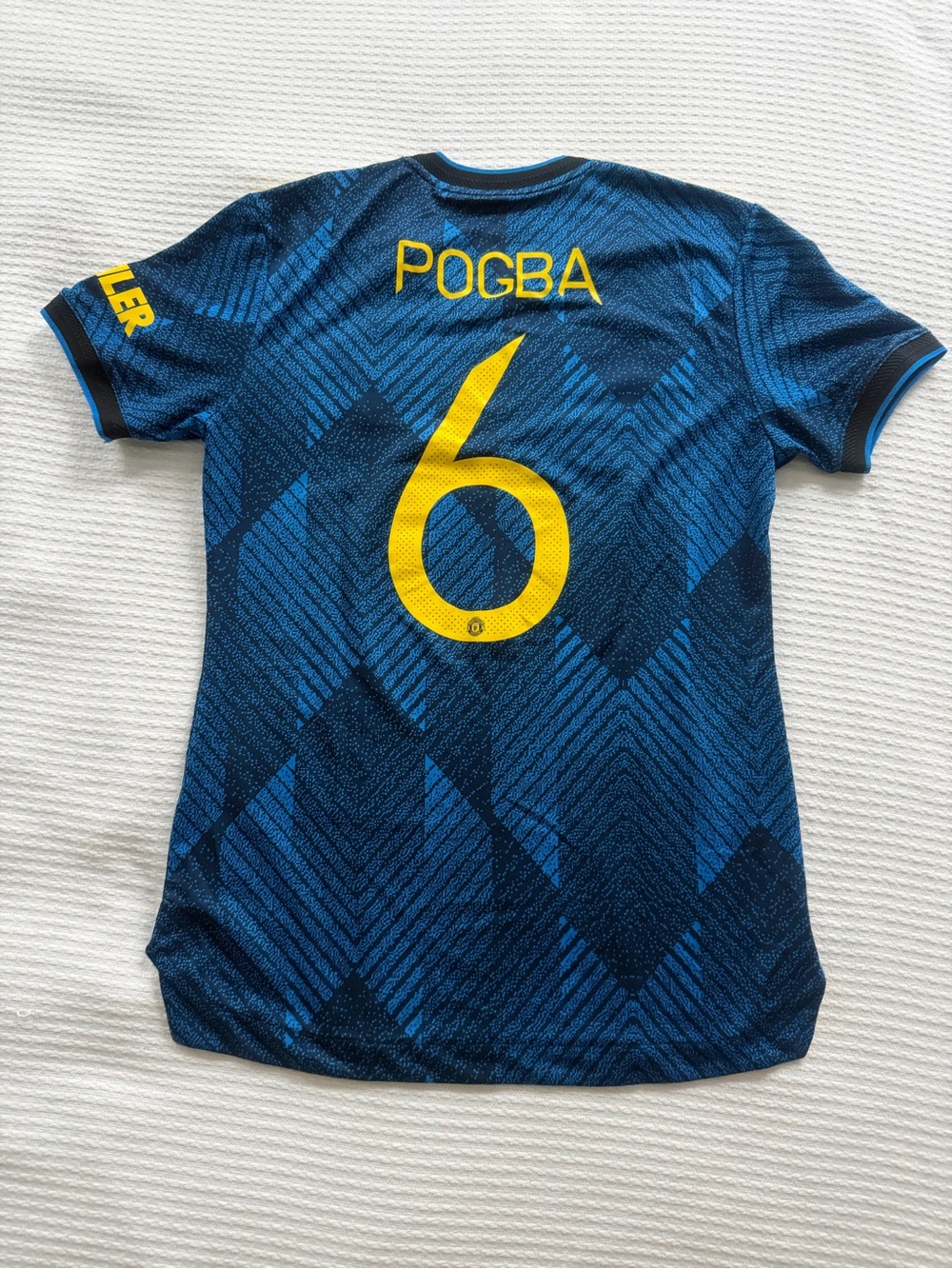 Adidas 2021-22 Manchester United Pogba Third Authentic Jersey